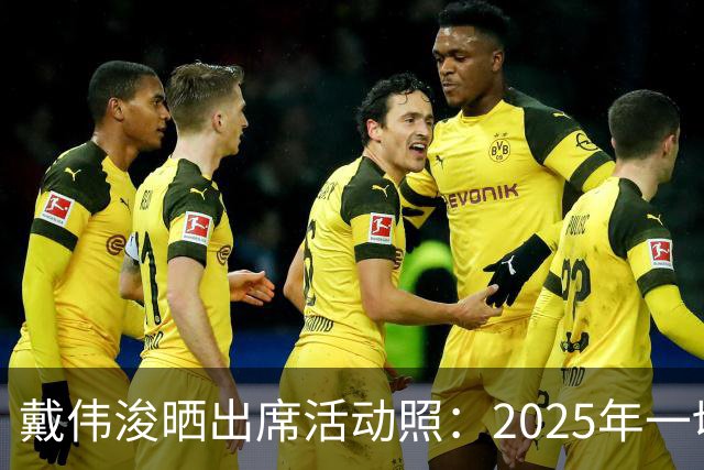 戴伟浚晒出席活动照：2025年一切顺利！
